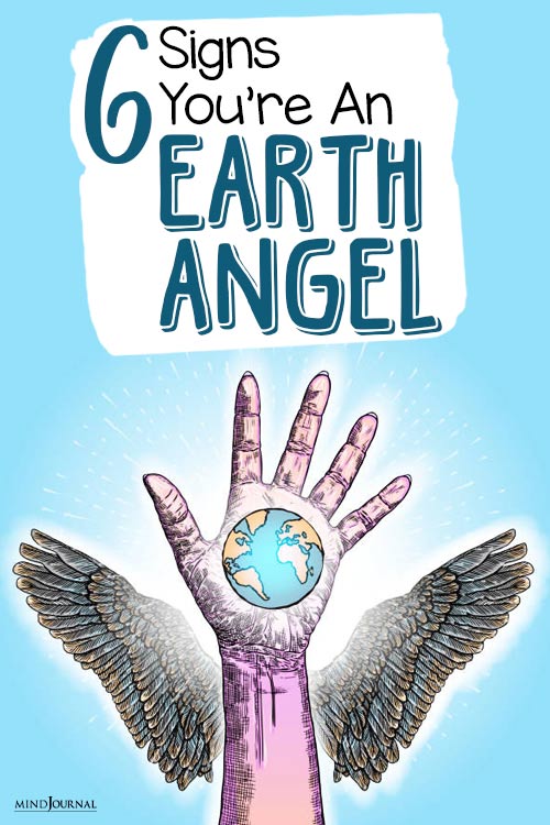 Signs Youre Earth Angel pin