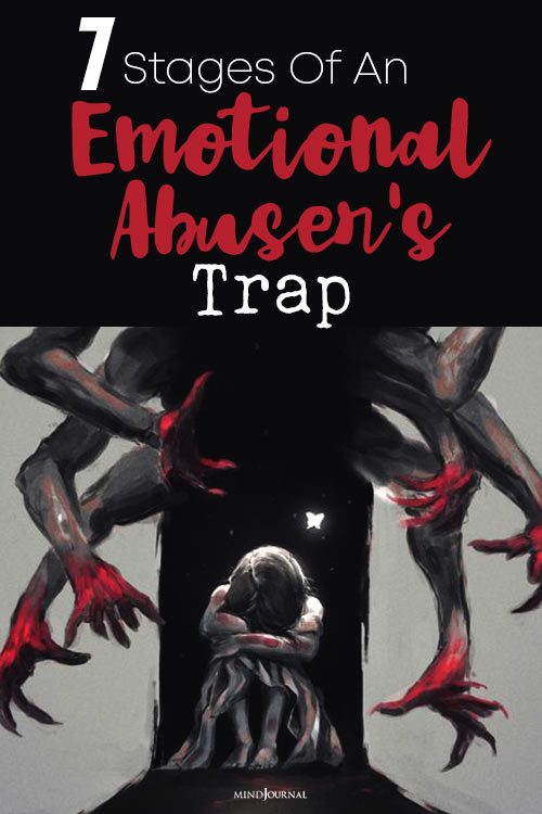 Stages Of Emotional Abusers Trap pin