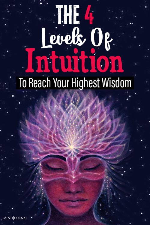 The Four Levels of Intuition pin