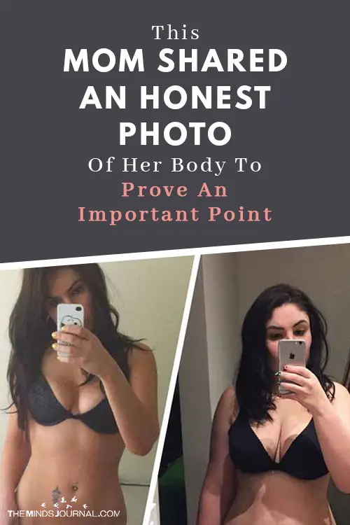 This Mom Shared An Honest Photo Of Her Body pin