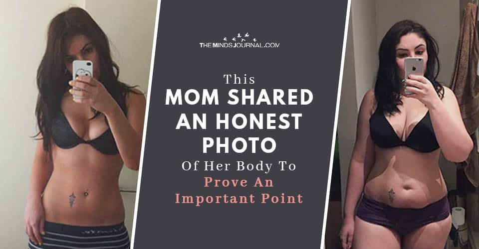 This Mom Shared An Honest Photo Of Her Body