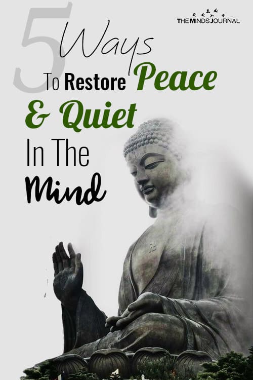 Ways To Restore Peace And Quiet In The Mind pin