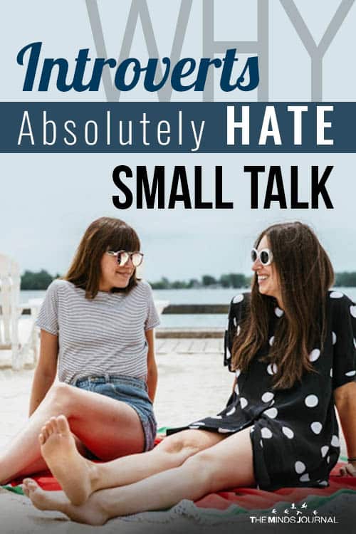 Why Introverts Absolutely Hate Small Talk pin