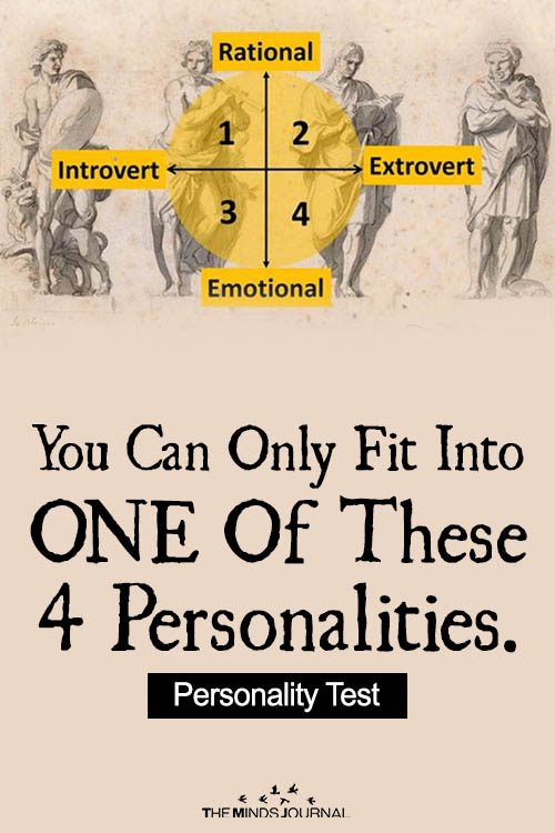 You Can Only Fit Into ONE Of These 4 Personalities.
