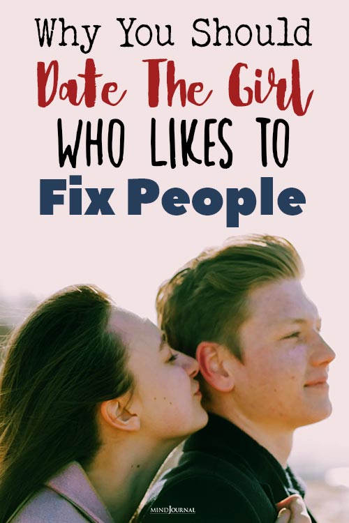 girl who likes to fix people pin
