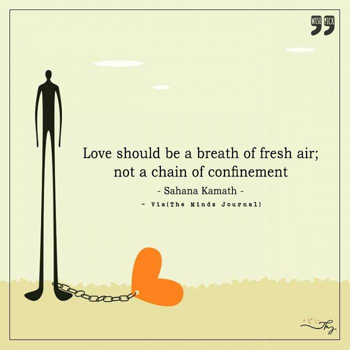 Love is an anchor