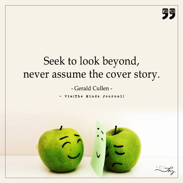 Seek To Look Beyond