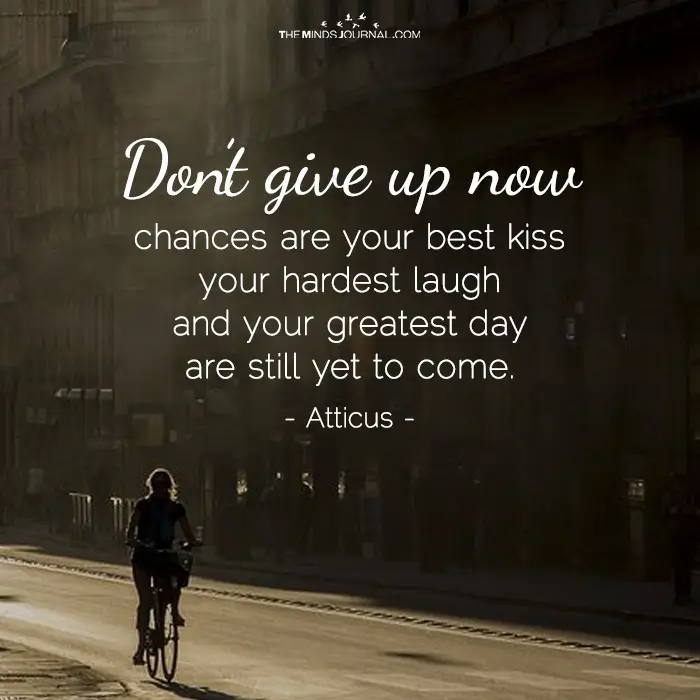 Don’t give up now