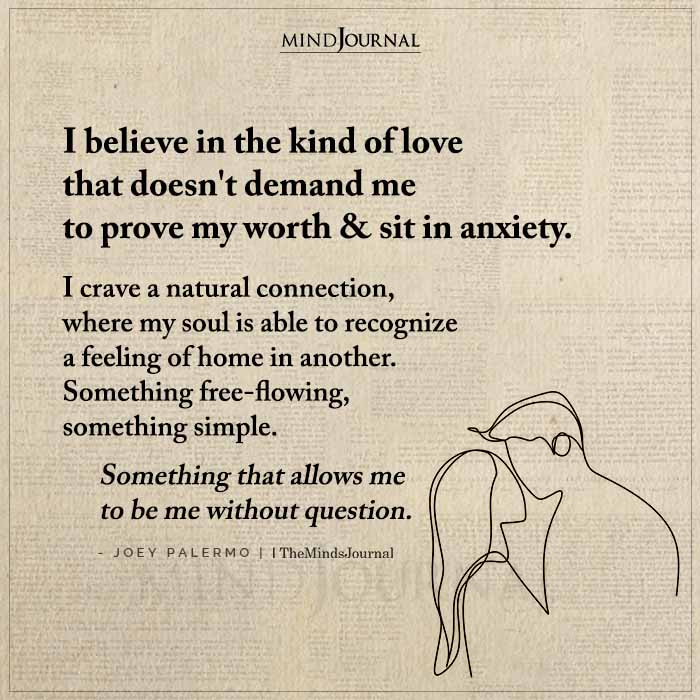 I Believe In The Kind Of Love