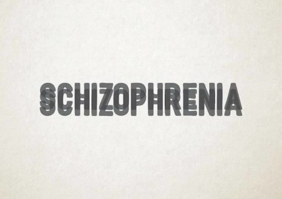 Schizophrenia -Typography Images for Mental Disorders