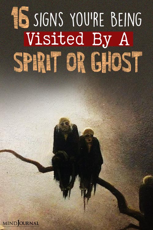 Signs Being Visited By Spirit Or Ghost pin