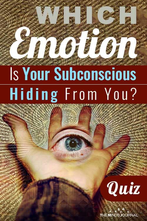 Which Emotion is Your Subconscious Hiding From You pin
