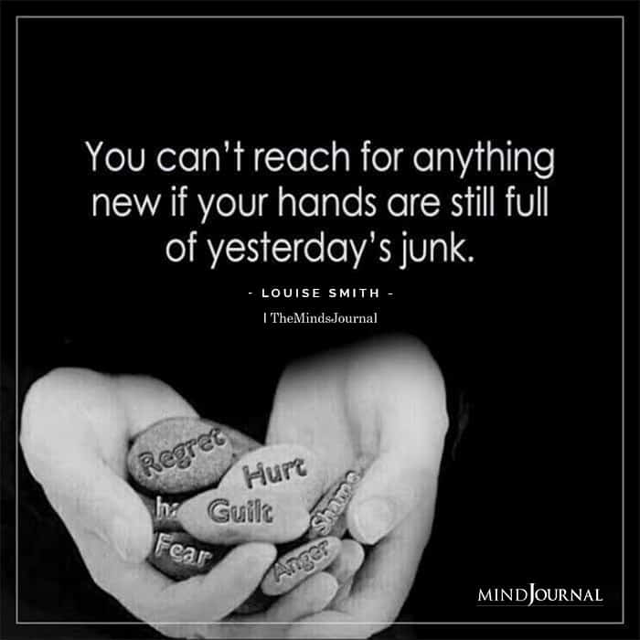 You Cant Reach For Anything New