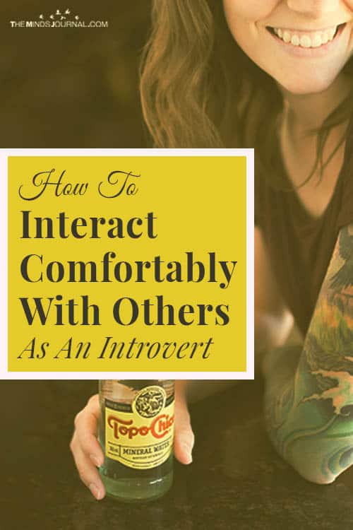 How Interact Comfortably With Others AsIntrovert Pin