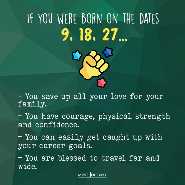 Numerology Birth Date Personality courage