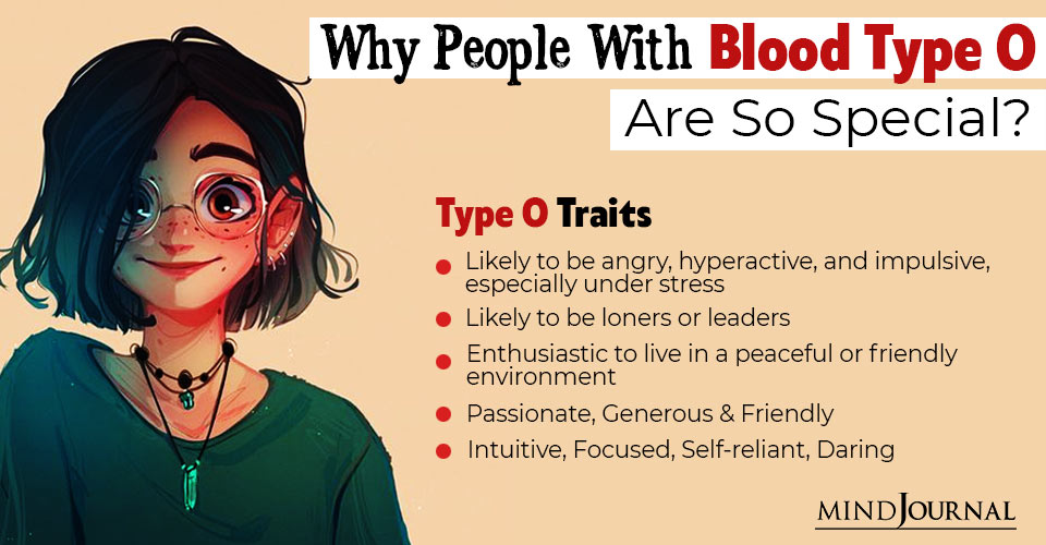 How Blood Type O Affects Your Personality and Life
