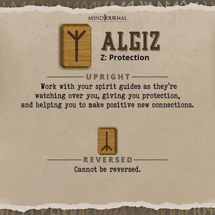 Pick A Rune Means For You ALGIZ Z Protection