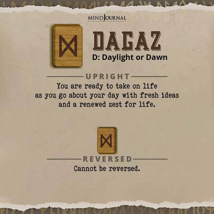 Pick A Rune Means For You DAGAZ
