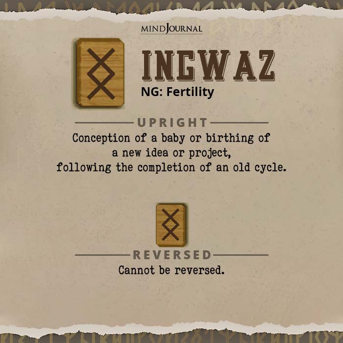 Pick A Rune Means For You INGWAZ NG Fertility