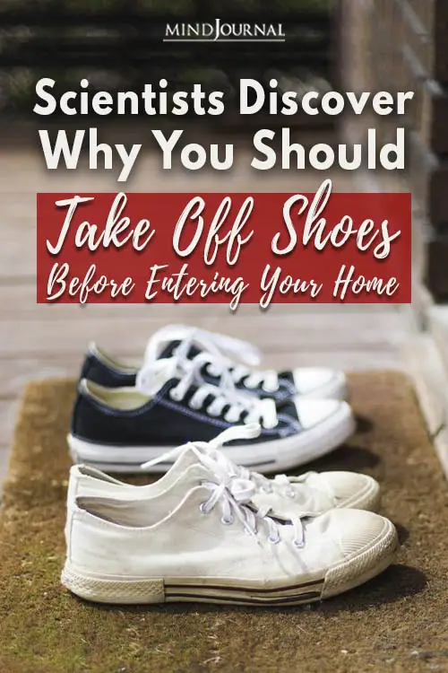 Take Off Shoes Before Entering Your Home pin