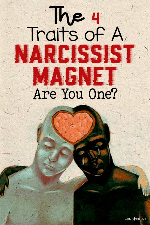 Traits of A Narcissist Magnet pin