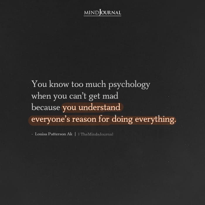 You Know Too Much Psychology