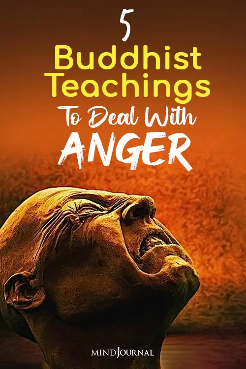 buddhist teachings to deal with anger pin
