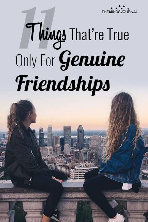 11 Things That Are True Only For Genuine Friendships
