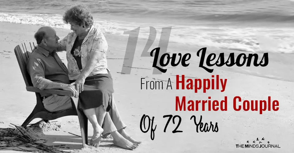 14 Love Lessons From A Happily Married Couple Of 72 Years