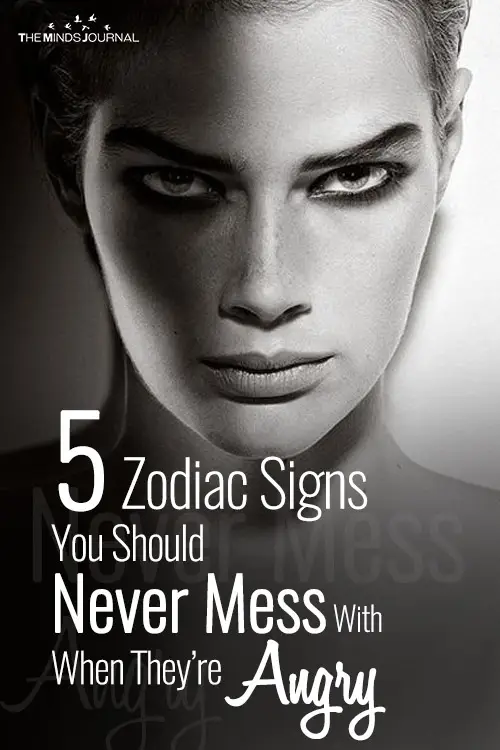 What Zodiac Signs Do When They Are Angry

