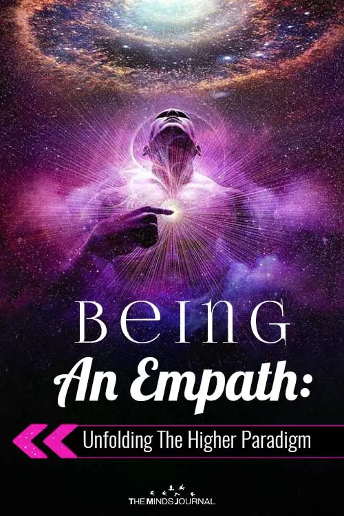 Being An Empath Unfolding the Higher Paradigm pin