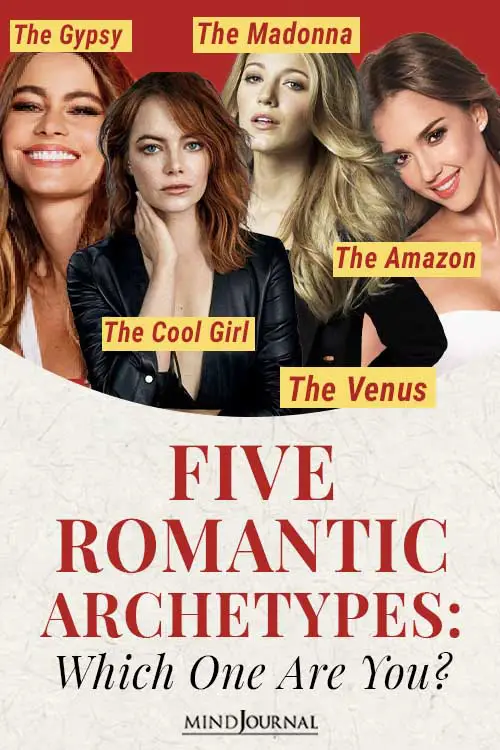 Five Romance Archetypes Pin