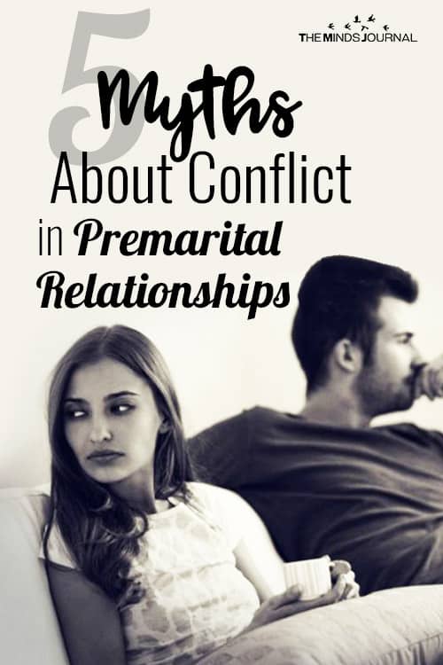 Myths About Conflict in Premarital Relationships pin