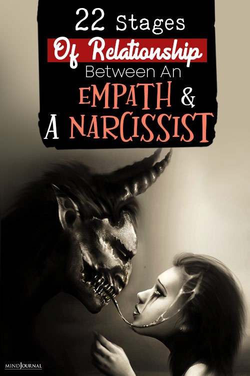 Relationship Stages Between Empath Narcissist pin