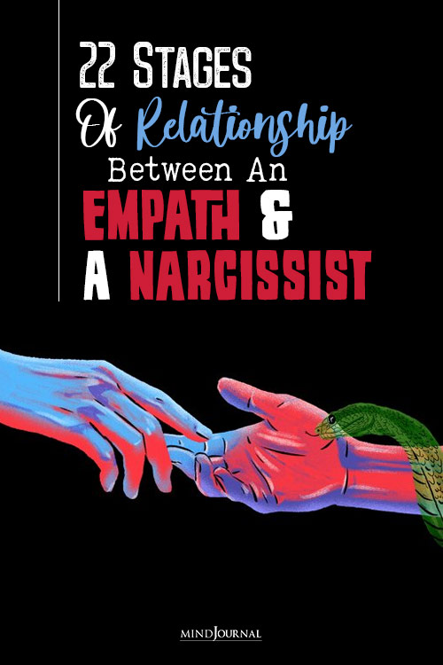 Stages of Relationship Between Empath Narcissist pin