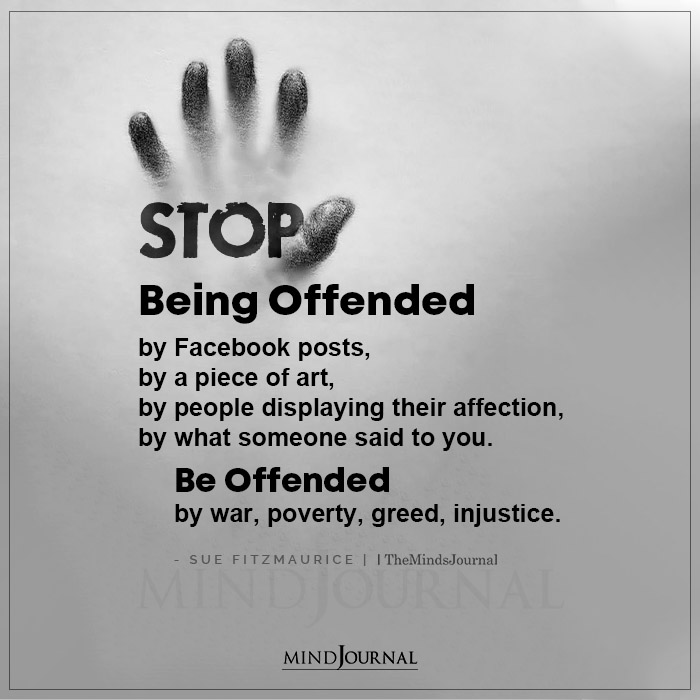Stop Being Offended By Facebook Posts