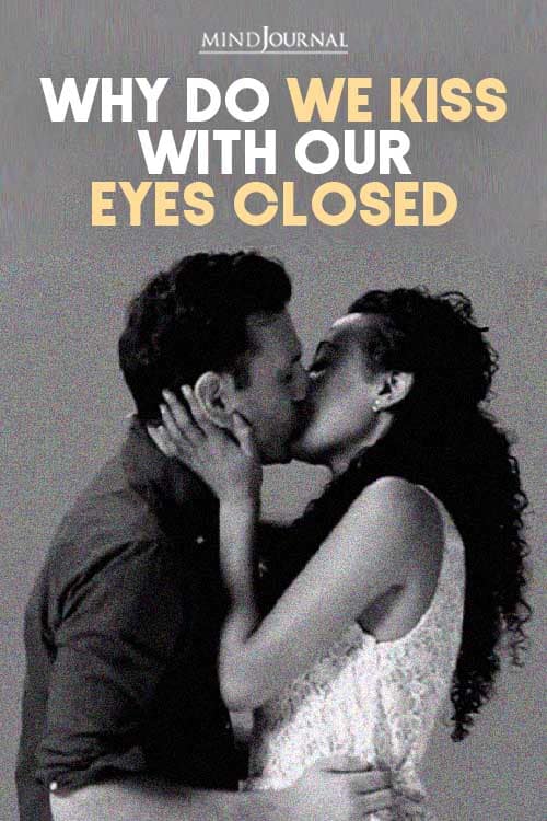Why Kiss With Our Eyes Closed Pin