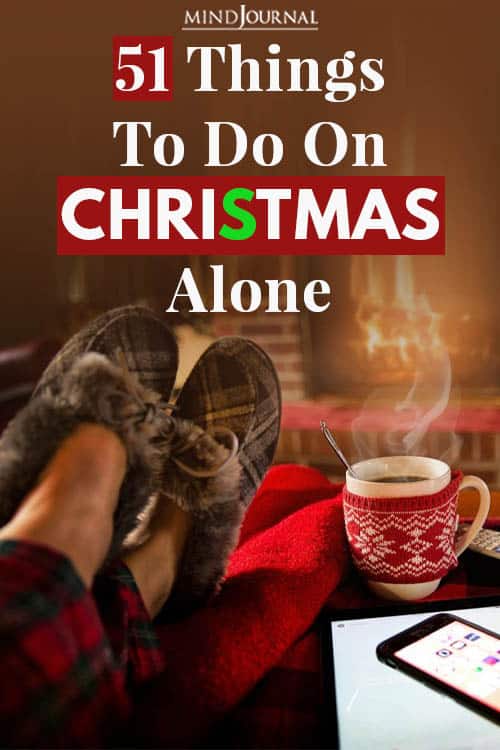things to do on christmas alone pin