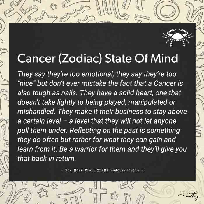 zodiac state of mind