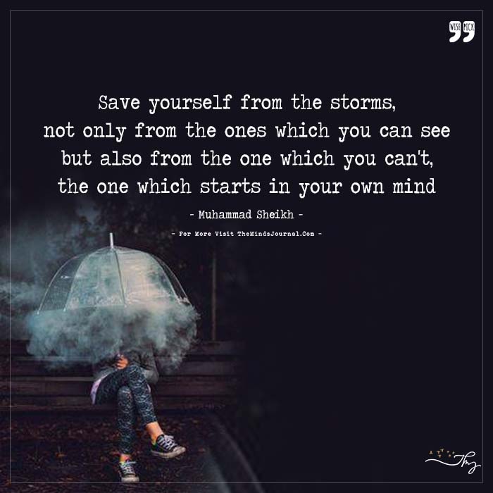 No shelter from self created storms