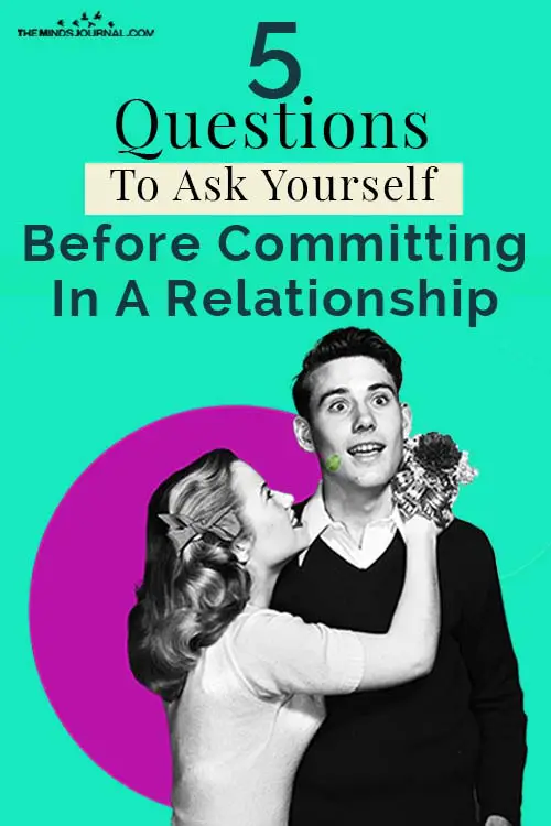 Ask Yourself Before Committing Relationship Pin