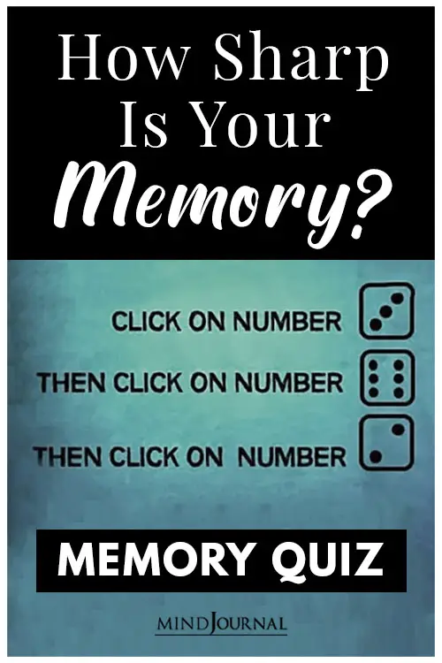 How Sharp Your Memory Quiz Pin