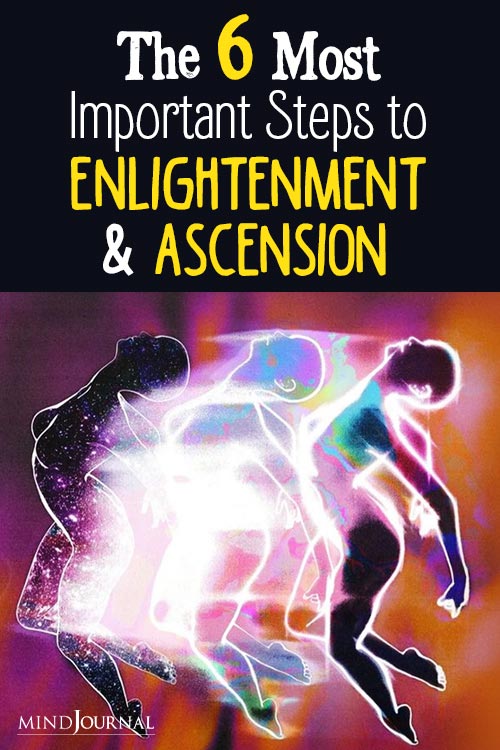 Important Steps to Enlightenment Ascension pin