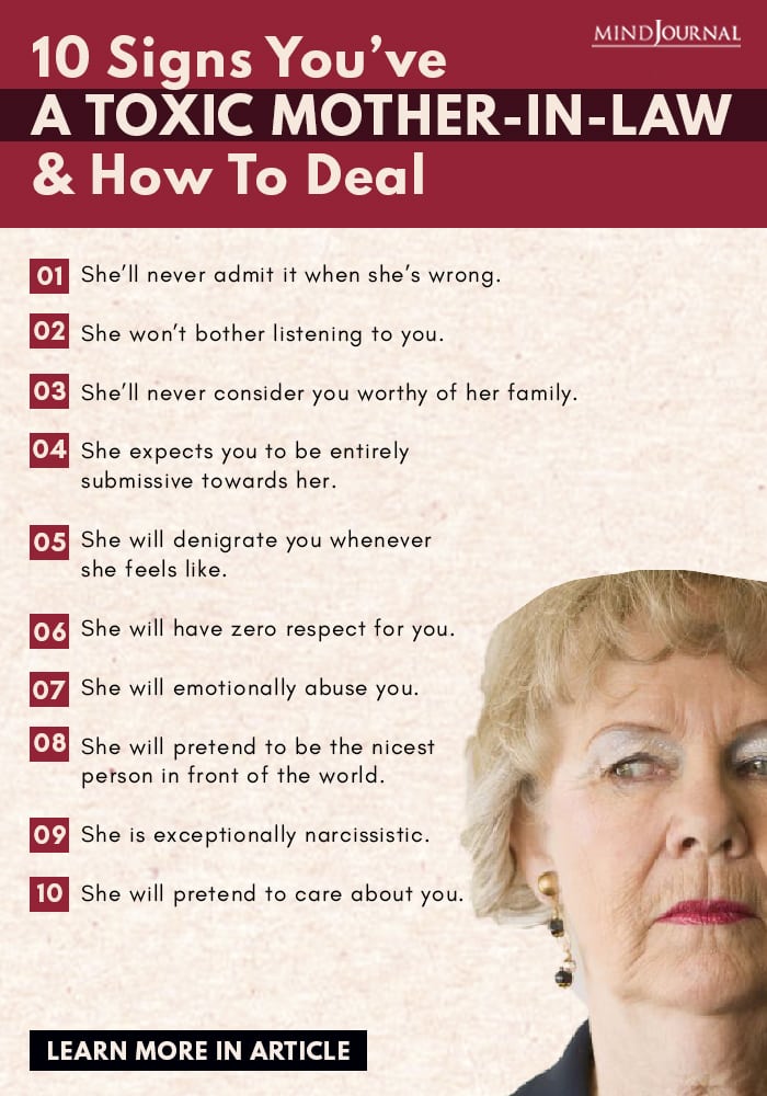 Signs Toxic MotherInLaw How To Deal Info