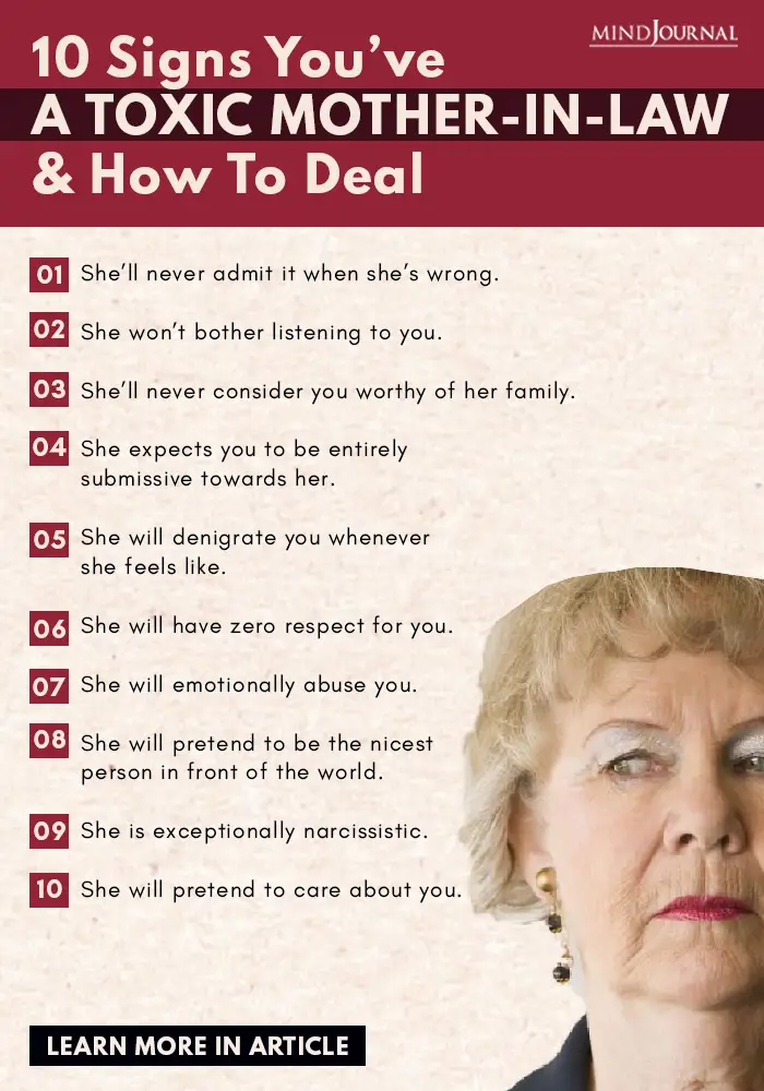 Signs Toxic MotherInLaw How To Deal Info