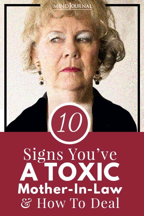 Signs Toxic MotherInLaw How To Deal Pin