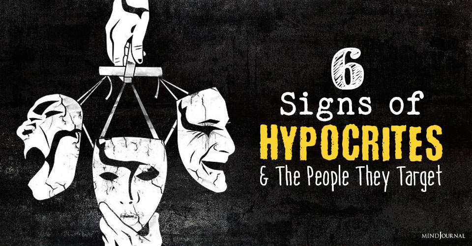 Signs of Hypocrites And The People They Target