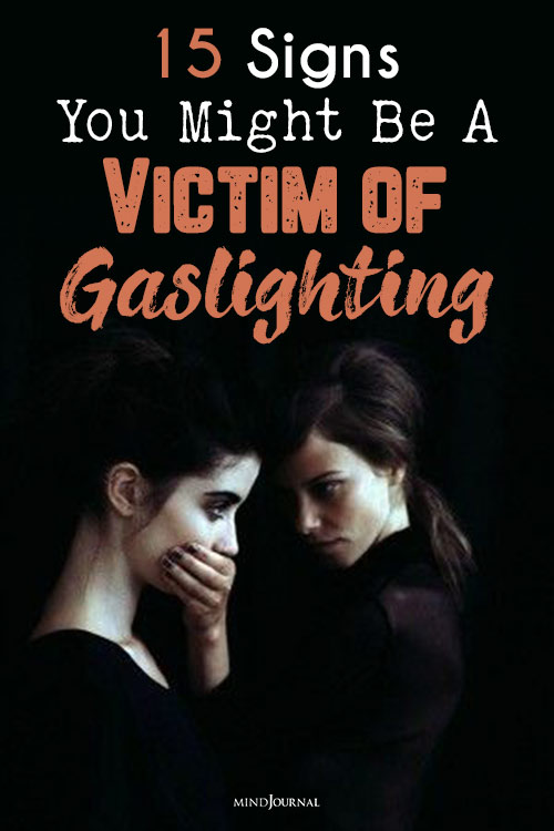 Signs you be a Victim of Gaslighting pin