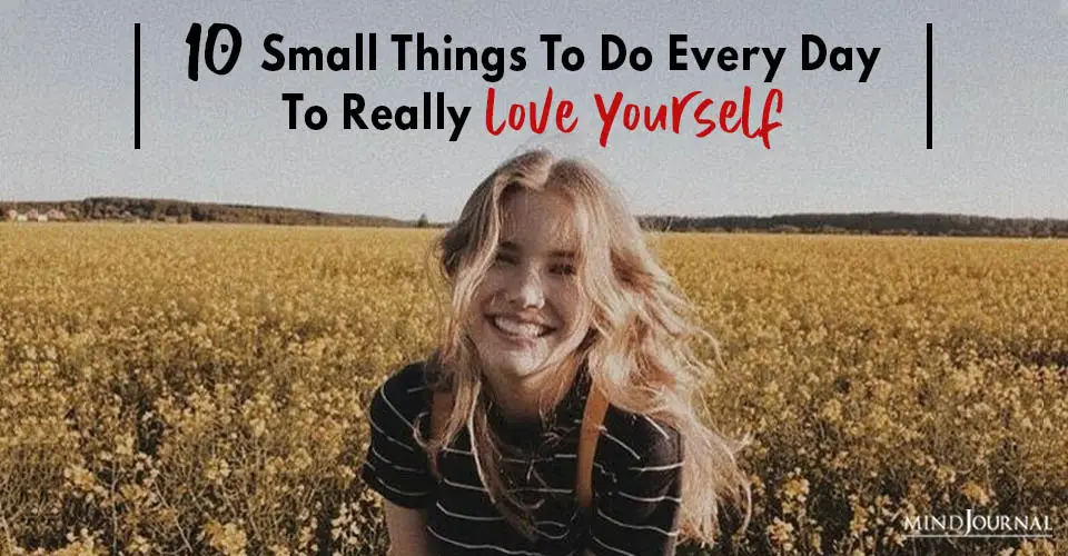 small things you can do everyday