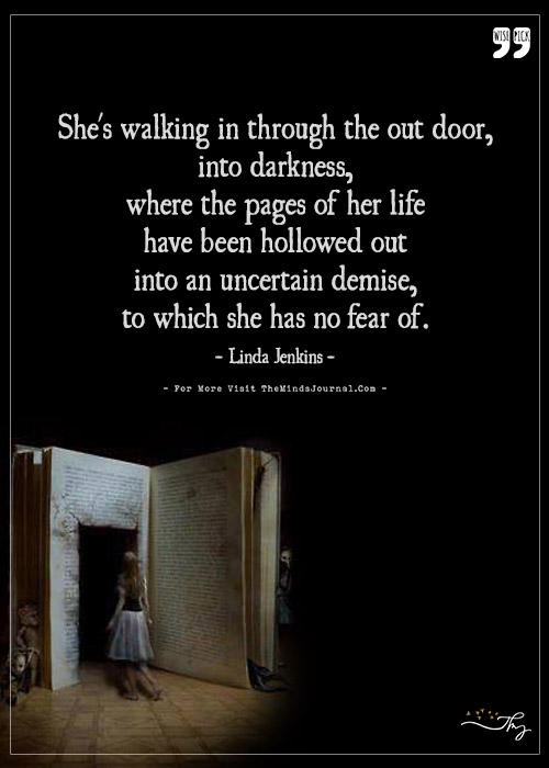 Books are like doorways that lead to another world